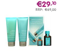 Moroccanoil Set Regalo 75ml Original Shampoo + 75ml Original Balsamo + 15ml Treatment - €29,10 RRP:€69,00